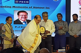 Chairman honored at Food Entrepreneurs Conclave.