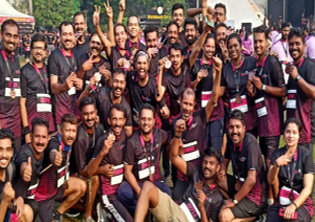 64 Arjunites took part in ‘Fitness Challenge’ – FIT4LIFE” Run.